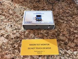 Radon testing